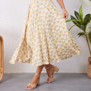 Foto 5 | Foto 5 | Sandalias De Tacón Wetkiss Nude Tejidas Con Tiras En Bloque Para Mujer - Venta Internacional.