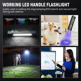 Foto 3 | Foto 3 | Linterna Wurkkos Hd01 Pro 6 En 1 1200lm Con Luz Uv Y Rgb - Venta Internacional.