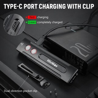 Foto 4 | Foto 4 | Linterna Wurkkos Hd01 Pro 6 En 1 1200lm Con Luz Uv Y Rgb - Venta Internacional.