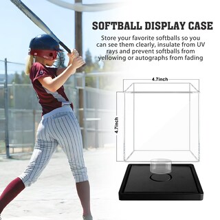 Foto 6 | Foto 6 | Vitrina De Softball Aucare De Acrílico Con Protección Uv - Venta Internacional.
