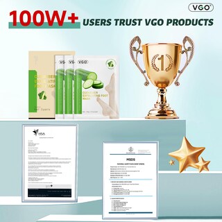 Foto 6 | Foto 6 | Mascarilla Exfoliante Para Pies Vgo Paquete De 3 Unidades Exfoliante Natural Pepino - Venta Internacional.