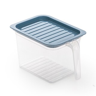 Foto 4 | Foto 4 | Frascos Para Alimentos Con Tapa 1 1 L Juego De 5 Unidades - Celeste - Venta Internacional.