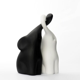 Foto 3 | Foto 3 | Juego De Figuras De Elefante Owmell Loving De 6 Pulgadas Con Soporte Para Anillos - Venta Internacional.