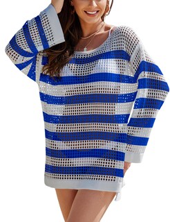 Foto 2 | Foto 2 | Vestido De Playa De Ganchillo Con Cobertura En Traje De Baño Para Mujer - Venta Internacional.