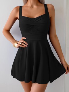 Foto 5 | Foto 5 | Traje De Baño B2prity De Una Pieza Para Mujer Tummy Control Negro - Venta Internacional.