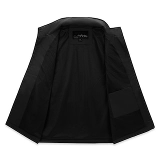 Foto 3 | Foto 3 | Chaleco Duofier Para Hombre Casual Ligero Para Trabajo Al Aire Libre Color Negro-l - Venta Internacional.