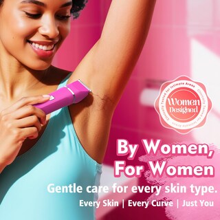 Foto 2 | Foto 2 | Maquinilla De Afeitar Eléctrica Risina Dermave 3 En 1 Ipx7 Impermeable Para Mujer - Venta Internacional.