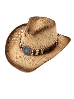 Foto 1 | Foto 1 | Sombrero Vaquero Qwinee Western Straw Beach Para Sol Color Beige Para Mujer Y Hombre - Venta Internacional.