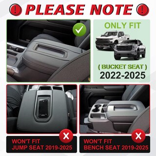 Foto 2 | Foto 2 | Funda Para Reposabrazos De Consola Central Muslogy Chevy Silverado & Gmc - Venta Internacional.