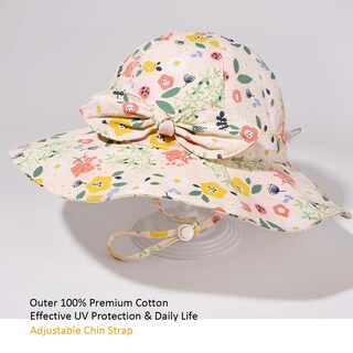 Foto 4 | Foto 4 | Gorro De Sol Weradau Para Bebé Niña Verano Upf50+ De 6 A 24 Meses - Venta Internacional.