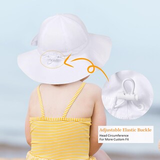 Foto 5 | Foto 5 | Gorro De Sol Weradau Para Bebé Niña Verano Upf50+ De 6 A 24 Meses - Venta Internacional.