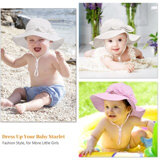 Foto 7 | Foto 7 | Gorro De Sol Weradau Para Bebé Niña Verano Upf50+ De 6 A 24 Meses - Venta Internacional.