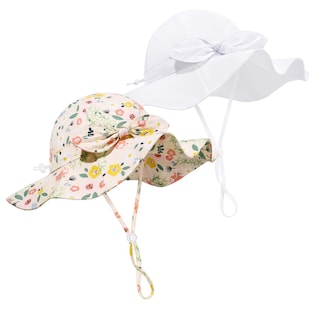 Foto 1 | Foto 1 | Gorro De Sol Weradau Para Bebé Niña Verano Upf50+ De 0 A 6 Meses - Venta Internacional.