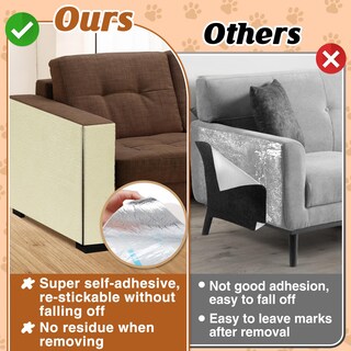 Foto 2 | Foto 2 | Protector De Muebles Cat Scratch Mewtogo Color Beige 200 X 37 Cm - Venta Internacional.