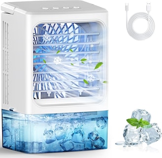 Foto 1 | Foto 1 | Aire Acondicionado Portátil Gptarcer Mini Con Humidificador Y Temporizador - Venta Internacional.