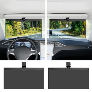 Foto 1 | Foto 1 | Extensor De Parasol Veharvim Para Coches Polarizado Uv400 Paquete De 2 - Venta Internacional.