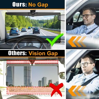 Foto 3 | Foto 3 | Extensor De Parasol Veharvim Para Coches Polarizado Uv400 Paquete De 2 - Venta Internacional.