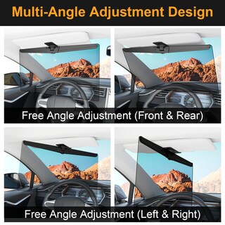 Foto 5 | Foto 5 | Extensor De Parasol Veharvim Para Coches Polarizado Uv400 Paquete De 2 - Venta Internacional.