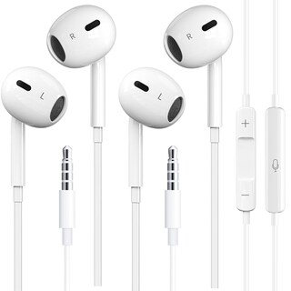 Foto 1 | Foto 1 | Auriculares Con Cable Vzzboo Para Iphone Auriculares Con Micrófono De 3 5 Mm - Venta Internacional.