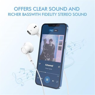 Foto 3 | Foto 3 | Auriculares Con Cable Vzzboo Para Iphone Auriculares Con Micrófono De 3 5 Mm - Venta Internacional.