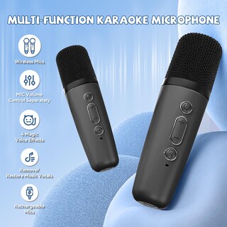 Foto 6 | Foto 6 | Mini Altavoz Bluetooth Portátil Karaoke Machine Cscyyamz - Venta Internacional.
