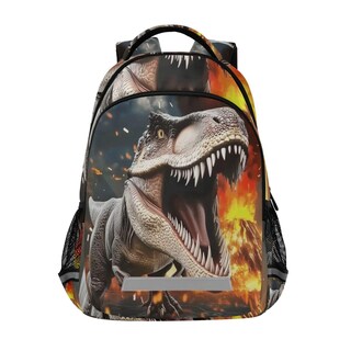 Foto 1 | Foto 1 | Mochila Wevibofu Dinosaur Fire Volcano Para Niños De 6 A 12 Años - Venta Internacional.