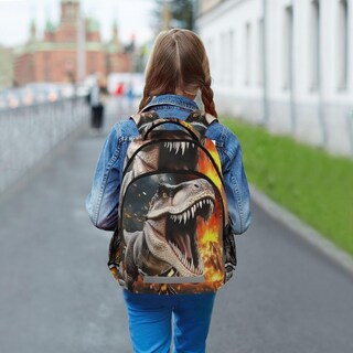 Foto 3 | Foto 3 | Mochila Wevibofu Dinosaur Fire Volcano Para Niños De 6 A 12 Años - Venta Internacional.
