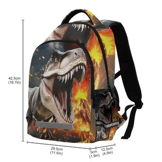 Foto 5 | Foto 5 | Mochila Wevibofu Dinosaur Fire Volcano Para Niños De 6 A 12 Años - Venta Internacional.