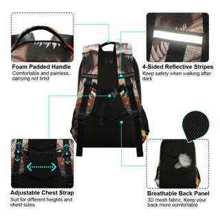 Foto 6 | Foto 6 | Mochila Wevibofu Dinosaur Fire Volcano Para Niños De 6 A 12 Años - Venta Internacional.