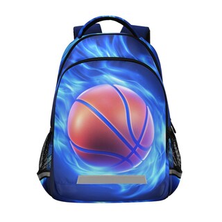 Foto 1 | Foto 1 | Mochila Wevibofu Blue Fire Basketball Para Niños De 6 A 12 Años - Venta Internacional.