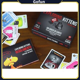 Foto 3 | Foto 3 | Juego De Cartas Exploding Kittens Nsfw Black Card Para 2 A 5 Jugadores - Venta Internacional.