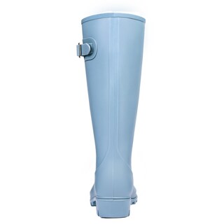 Foto 3 | Foto 3 | Botas De Lluvia Dksuko Para Mujer Altas E Impermeables Color Azul Wellington - Venta Internacional.