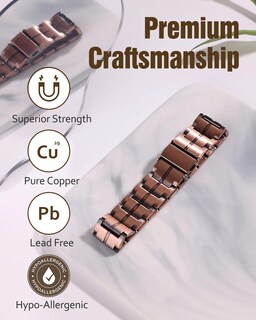 Foto 5 | Foto 5 | Pulsera Magnética Jecanori 3x Strength Copper Para Hombre - Venta Internacional.
