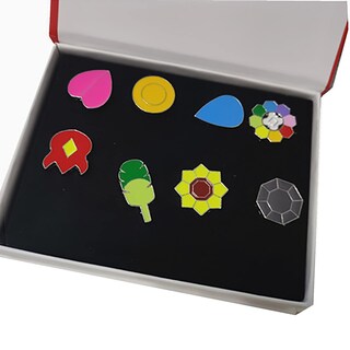 Foto 1 | Foto 1 | Gym Badge Collection Box Yuanstore Generation 1-6 Juego De 8 - Venta Internacional.