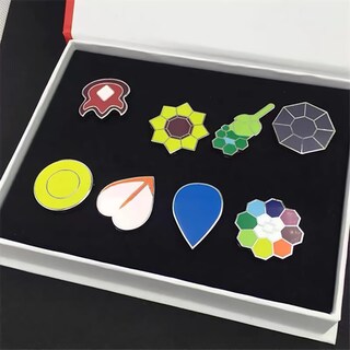 Foto 4 | Foto 4 | Gym Badge Collection Box Yuanstore Generation 1-6 Juego De 8 - Venta Internacional.