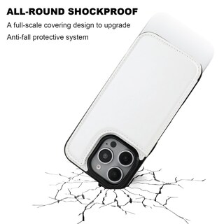 Foto 6 | Foto 6 | Funda Tipo Cartera Onetop Compatible Con Iphone 16 Pro Color Blanco - Venta Internacional.