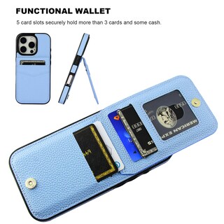 Foto 4 | Foto 4 | Funda Tipo Cartera Kihuwey Compatible Con Iphone 16 Pro 6.3 - Venta Internacional.