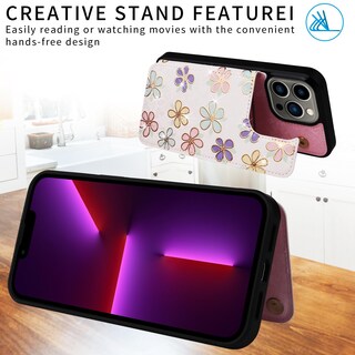 Foto 2 | Foto 2 | Funda Tipo Cartera Ueebai Para Iphone 12 Pro Max Con Tarjeteros Color Blanco - Venta Internacional.