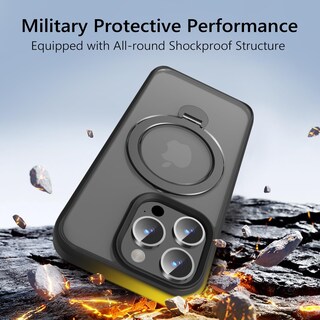 Foto 5 | Foto 5 | Funda Para Teléfono Taeliortech 2025 Con Forma De Anillo Magnético Con Soporte Para Iphone 14 Pro - Venta Internacional.