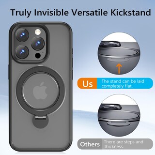 Foto 6 | Foto 6 | Funda Para Teléfono Taeliortech 2025 Con Forma De Anillo Magnético Con Soporte Para Iphone 14 Pro - Venta Internacional.