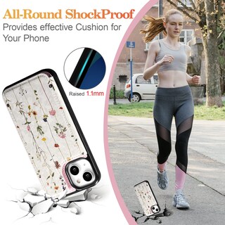 Foto 5 | Foto 5 | Funda Tipo Cartera Ueebai Para Iphone 14 Piel Sintética Tarjetero Rfid - Venta Internacional.