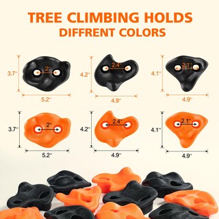 Foto 4 | Foto 4 | Soportes Para Trepar Árboles Topnew Ninja Kids Con Correas De Trinquete - Venta Internacional.