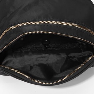 Foto 5 | Foto 5 | Bandolera De Nailon Con Forma De Sillín Para Mujer Bandolera Negra - Venta Internacional.