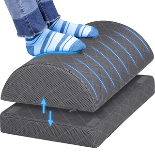 Foto 1 | Foto 1 | Funda Extraíble Para Reposapiés Cushzone  Altura Ajustable  Color Gris - Venta Internacional.