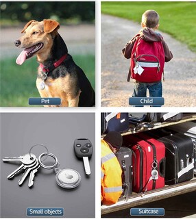 Foto 4 | Foto 4 | Funda Para Airtags Thingsbag Soft Protector Completo De Tpu Paquete De 4 - Venta Internacional.