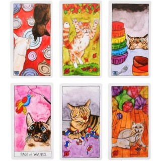Foto 5 | Foto 5 | Cartas De Tarot Rider-waite Versión 78 Cartas Edición Especial Para Gatos - Venta Internacional.