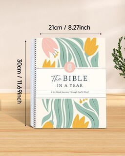 Foto 4 | Foto 4 | Book Garrbgrrl La Biblia En Un Año: Una Guía De Estudio Bíblico De 52 Semanas - Venta Internacional.