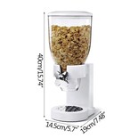 Dispensador De Cereales Y Semillas Con Capacidad De 2 Litros Para Control De Porciones - Venta Internacional.