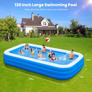 Foto 2 | Foto 2 | Piscina Inflable Kingcaesar Grande De 330 Litros Para Adultos Con Bomba - Venta Internacional.