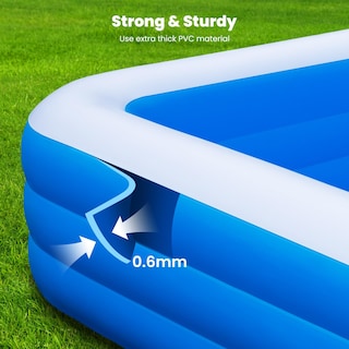 Foto 3 | Foto 3 | Piscina Inflable Kingcaesar Grande De 330 Litros Para Adultos Con Bomba - Venta Internacional.